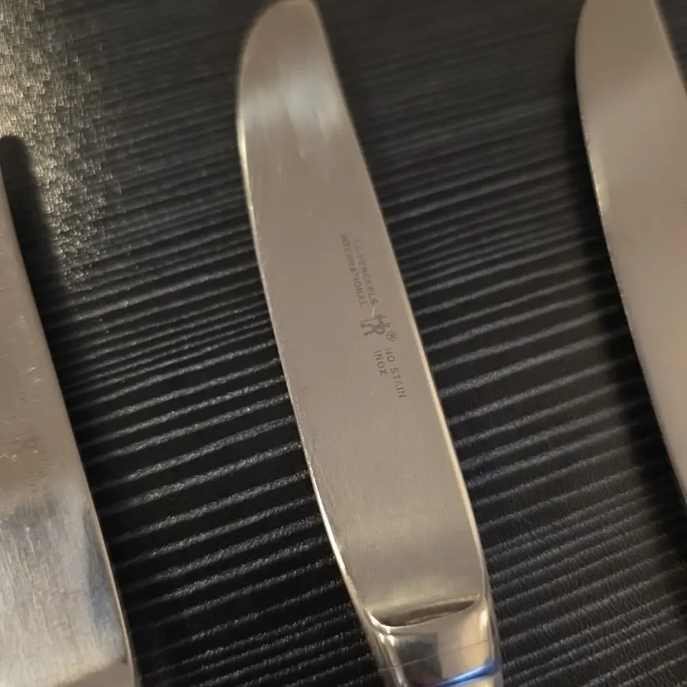Provence Zwilling J A Henckels Stainless Modern 4 Hollow Knife 9” Frost & Glossy